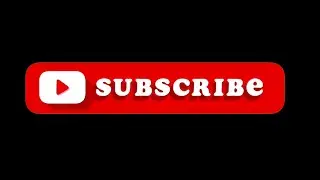 | Non Copyrighted | Black Screen Subscribe Button With sound | Like, Subscribe & Bell Button