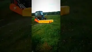 #СЕНОКОС Продолжается, косим косилкой #rosad7 #mtz #farming