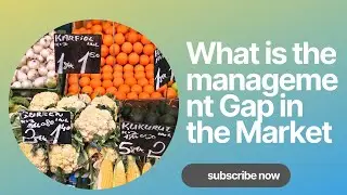 What is the management Gap in the Market ? || RANA SPEAKS