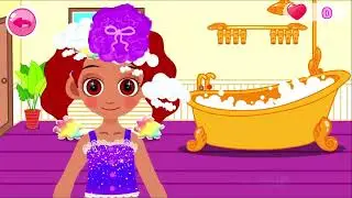 Lucy: Makeup and Dress up 💄 Pump shampoo and cleanp hair (16:9)
