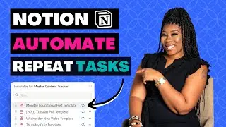 How to Create Recurring Tasks in Notion (3 EASY Methods) | Notion Tutorial