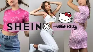 SHEIN X HELLO KITTY Collection Try On Haul & Review