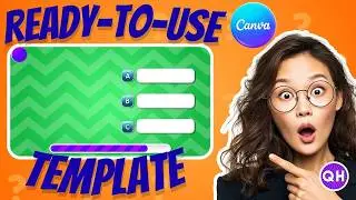 Ready-To-Use Multiple Choice Questions Quiz Video Template!