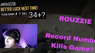 ROUZZIE - Sanhok Solo v Squads 34+ KILLS GAME. Best 1 v 4 player? PUBG Console (Xbox Series S) #pubg