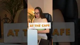 В чем разница между AT the cafe и IN the cafe? #английскийдляначинающих #english