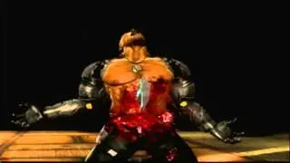 Mortal Kombat 9 - Kratos Fatalities (PS3)