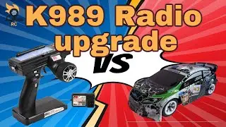 WLToys K989/K969/284131 radio upgrade FlySky FS-GT3B with EXP, Exponential. Improve steering.