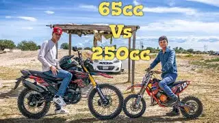 VELOCI 250CC VS KTM 65CC ARRANCONES !!!