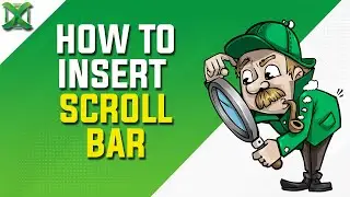 How to Insert Scroll Bar | Excel Tips #44