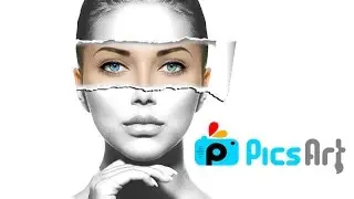 PicsArt Editing Tutorial | How to PicsArt Paper Torn Effect | PicsArt Paper Torn
