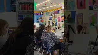 A Day in the life of a paint party instructor!