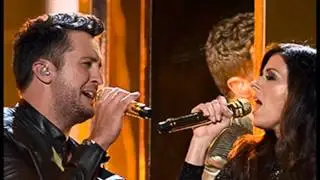 Luke Byran & Karen Fairchild’s  Performance @ American Music Awards  - AMA