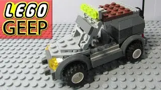 ⚫лего военный джип