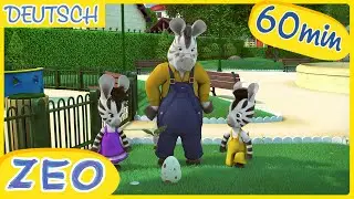 Zeo’s Ganze Episoden Staffel 3 🦓 | Dino-Abenteuer Kompilation 🥚
