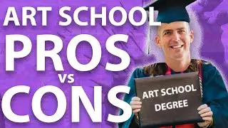 IS ART SCHOOL WORTH IT? The Pros and Cons of Going to Art School VS Learning On Your Own