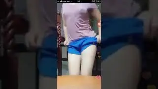 Pamer puting buka celana