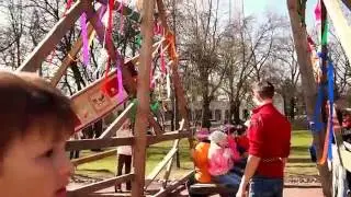 Качели. Футаж.