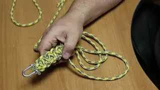 Ошейник для моей собаки. Из шнура.
