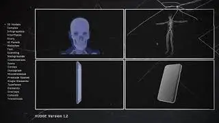 HUDGE | Generator of Hi-Tech Elements | 1850+ UI HUD (Videohive After Effects Templates)
