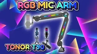 Mic arm with RGB - Tonor T90 RGB Microphone Arm