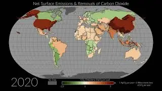 National Carbon Dioxide Budgets: Net Surface Emissions & Removals of Carbon Dioxide