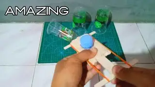 IDE KREATIF || cara membuat mainan tembakan peluru uang koin..