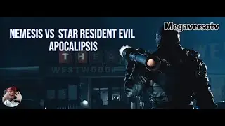Némesis vs STAR resident evil apocalipsis español latino 4k escenas