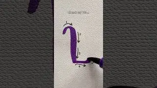 Easy Hand Lettering Tutorial ✍️ 