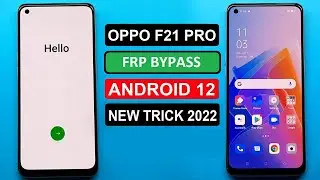Oppo F21 Pro CPH 2383 FRP Bypass Latest Method 2022