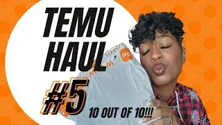 5th Temu Haul Revealed | Temu Haul #5 | Everything's A Keeper!