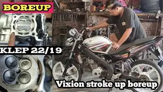 Yamaha Vixion stroke up boreup