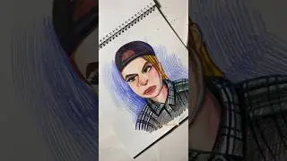 НАРИСОВАЛА СНЕЖУУ✨❤️