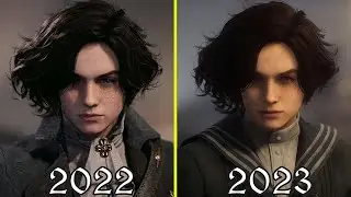 Lies of P 2022 vs 2023 PC Demo Graphics Comparison