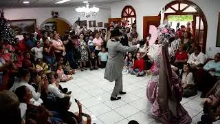 Pieza: La Rumba del Ciego. Negra: Carlos René Cruz Velásquez. Viejo: Elvis Bryan Arias Murillo.