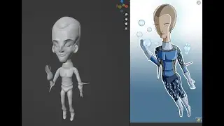 Modelo un superhéroe por trabajo, ¿me acompañas?