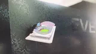 MXT 3D stadium hologram