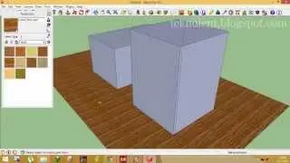 Sketchup,tan Blender,a  texturlerle beraber model aktarma
