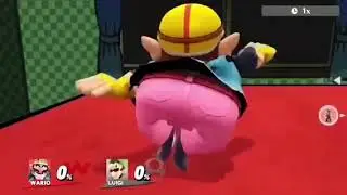 Super Smash Bros. For Wii U - Wario Butt Wiggle