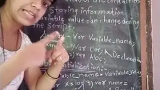 Javascript : Variables, Syntax, Rules for Variable Name