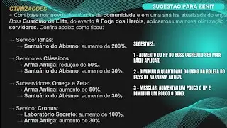 Sugestão: aumentar o HP do boss de AA no Idhas