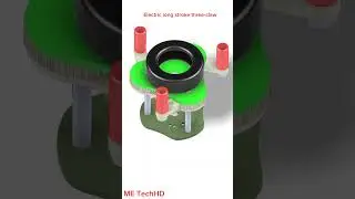 Electric long stroke three-claw