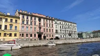 Прогулка по рекам и каналам. Санкт-Петербург