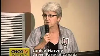 SOS Rally - Janice Harvey, Green Party of Canada Fisheries Critic