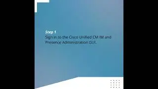 Verify Node Name Changes Using Cisco Unified CM IM and Presence Administration