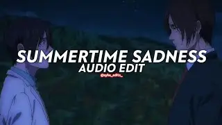 summertime sadness x I wanna be yours - lana del rey x arctic monkeys [edit audio]