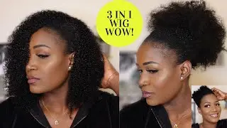 Thin Hair?! 😍Easy Protective Styles for Short Hair Using Hergivenhair Half Wig