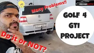 VW Golf Mk4 GTI Silver Project Challenge