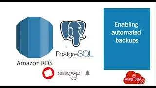 22 Enabling automated backups