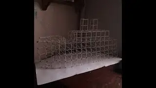 как я сделал корабль из 1000 ватных палочек!