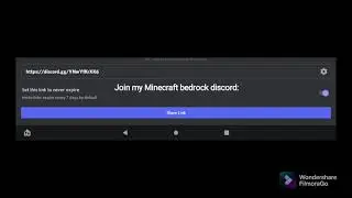 Join my discord server for Minecraft bedrock! check description!